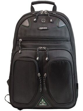 Mobile Edge Black Men's Backpack with Multiple Front Pockets
